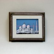Ключница 229669 коллаж 3D "Мечеть шейха Зайда в Абу-Даби" 31*25*5см