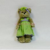 Мишка 143237 Bearington в зелёном платье 798630