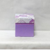 Коробка 1112891 "Розочки" №1 фиолет. 21,5*21,5*21,5см