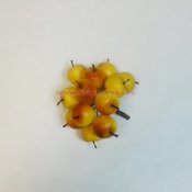 Набор KFH13-P1802 яблок жёлт./красн. 12шт D2.8х2,4хL10см